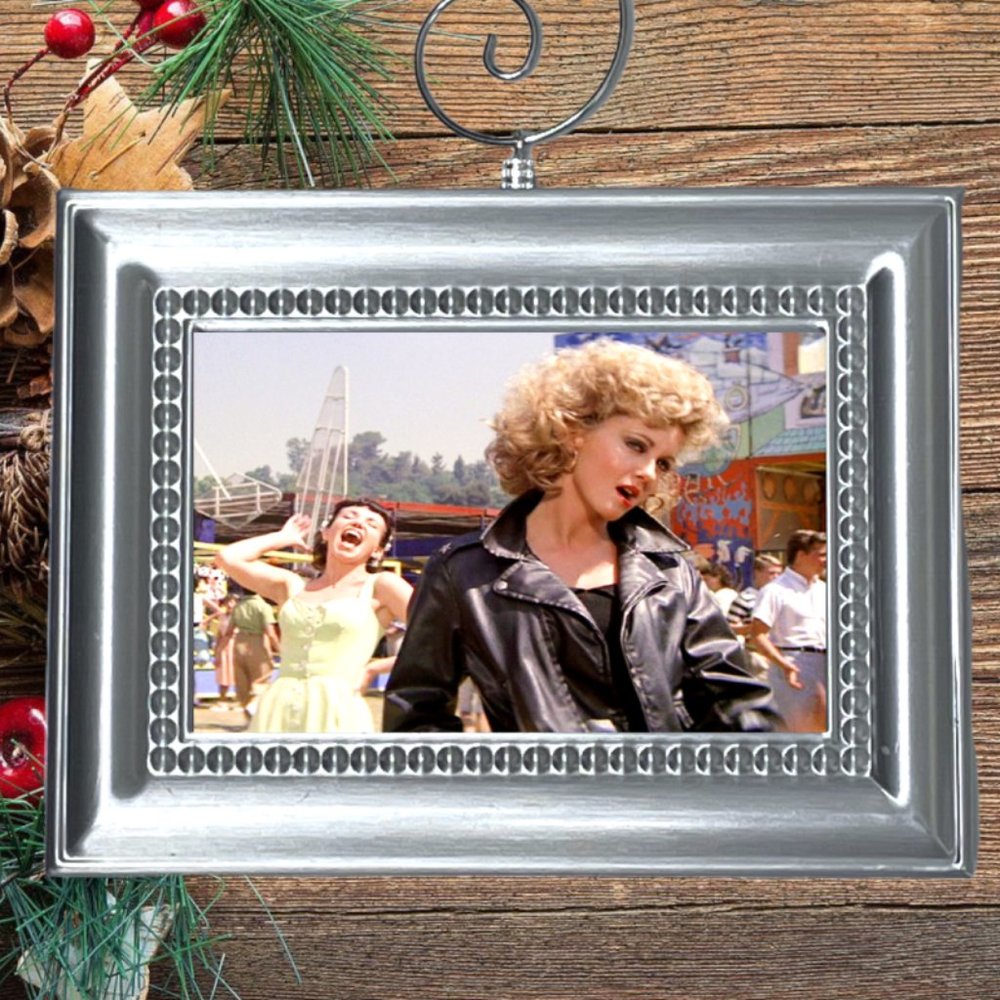Grease Olivia Newton John Sandy Olsson Movie Memorabilia Christmas Tree Ornament